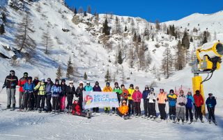 Skiing in Madonna